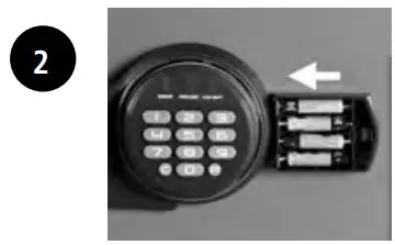 SentrySafe P44621 Fire Resistant - Preparing your safe 2