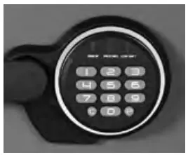 SentrySafe P44621 Fire Resistant - Programming information