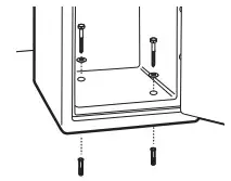 SentrySafe P44621 Fire Resistant - Securing the safe 2