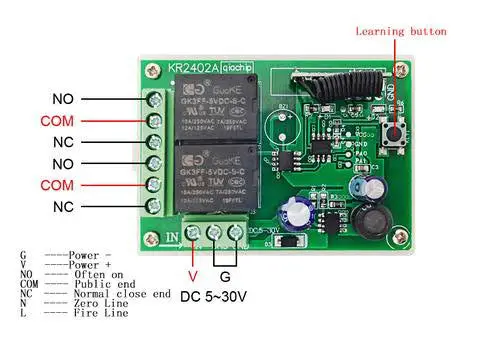 QIACHIP-KR2402A-DC6-30V-2-Channel-Receiver-1