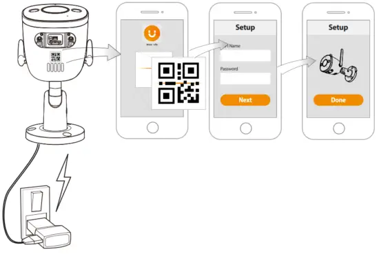 IMOU Bullet 2S Wi Fi Camera - Fig 1