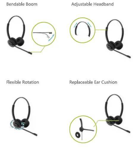 ADDASOUND BT210 Inspire 16 Professional Wireless Headset-fig-2