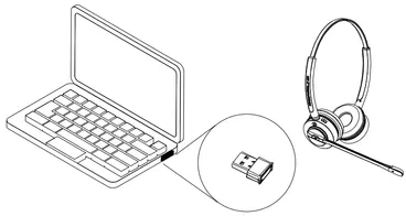 ADDASOUND BT210 Inspire 16 Professional Wireless Headset