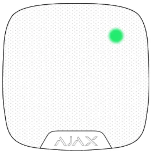 AJAX 000160 HomeSiren Wireless Indoor Siren - 7