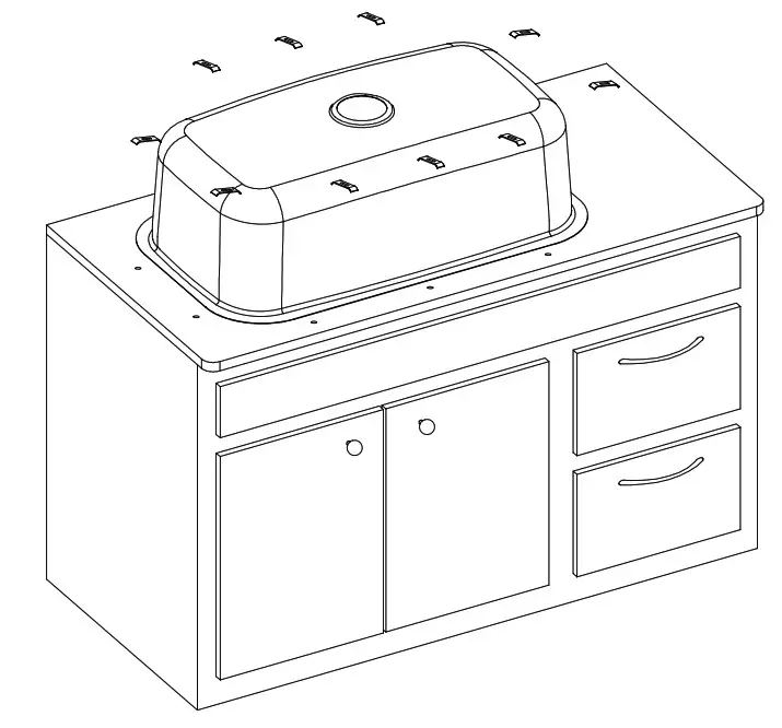 Kraus Porcelain Enameled Steel Undermount Kitchen SinksSecure Sink