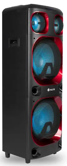 NGS Wild Dub 2 12 Inch Double Woofer Speaker-PROD