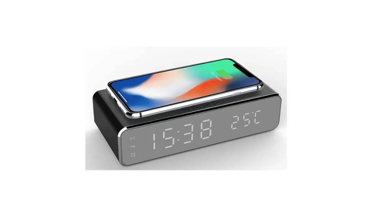 Shenzhen Msl-m6025q Uv Sterilization Desk Clock Wireless Charging Instruction Manual
