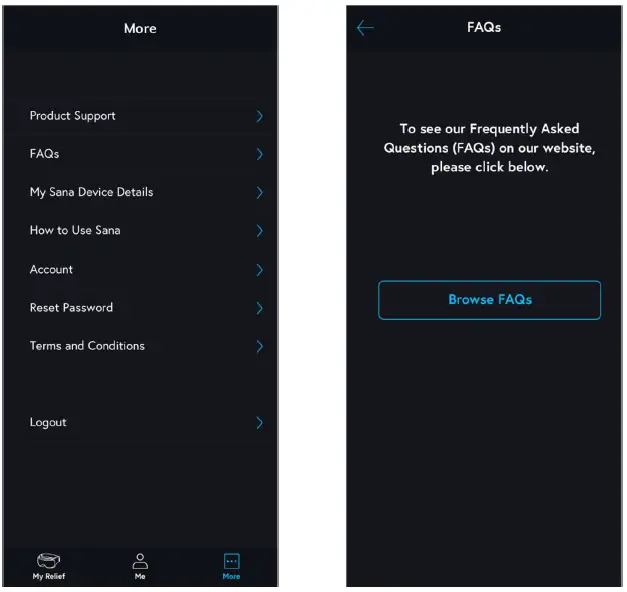 sana health BETA Audio-Visual Stimulation Mask FIG 13
