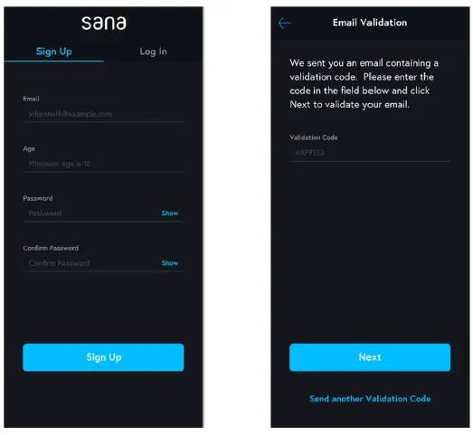 sana health BETA Audio-Visual Stimulation Mask FIG 3