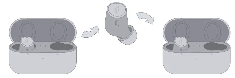 1MORE EH902 Evo True Wireless Active Noise Canceling Headphones - fig 1