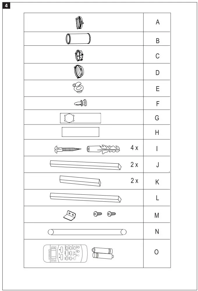 anslut 013946 Portable Air Conditioning Instruction Manual - Fig 4