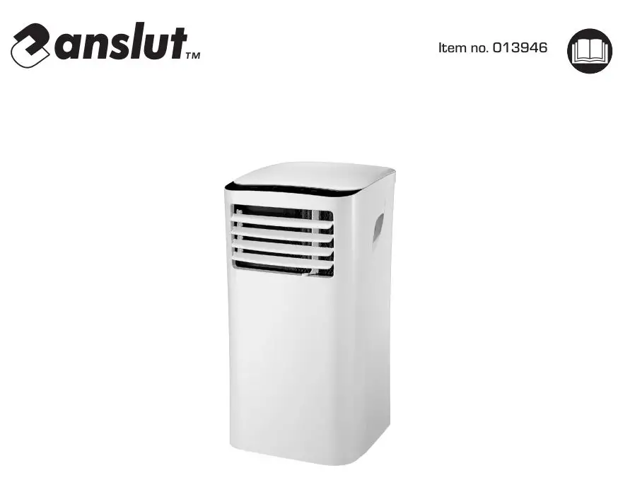 anslut 013946 Portable Air Conditioning Instruction Manual