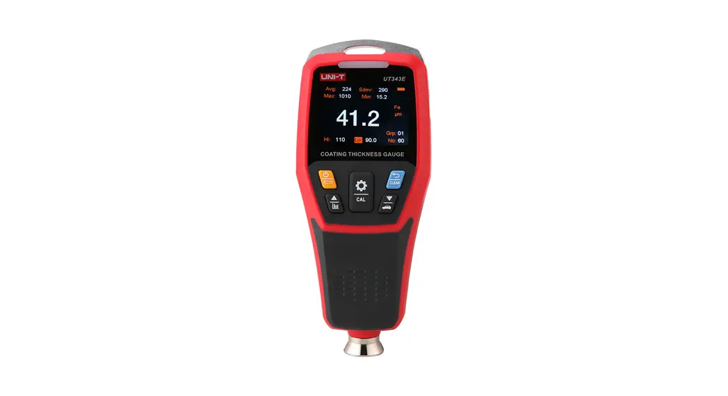 Uni-t Ut343e Coating Thickness Gauge User Manual