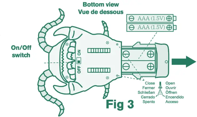 TERRA AN2854 RC Centipede User2 - fig 1