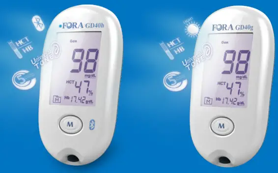 FORA ADVANCED pro GD40 Blood Glucose Monitoring System - fig