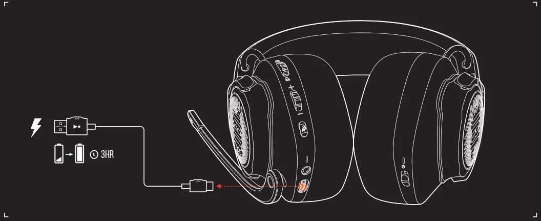 JBL Quantum 610 Wireless Gaming Headset - icon10