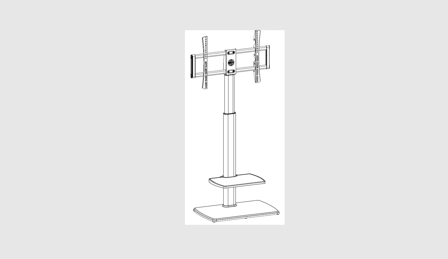 Fitueyes Ft-e2651wb Tv Stand With Mount User Manual