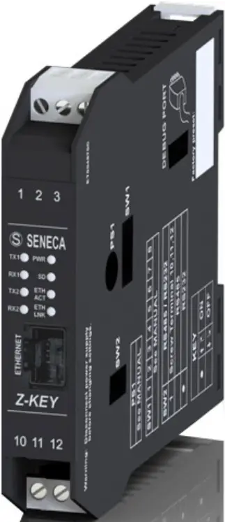 SENECA Z-KEY Gateway ModBUS logo