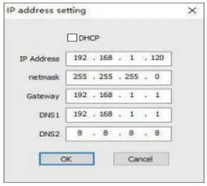 VIKVIZ IP Camera User Guide - Start Search