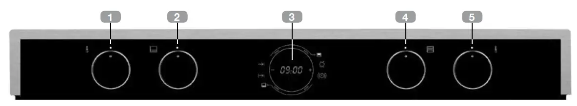 TEKA HLD 45.15 Combo Stainless Steel oven 1