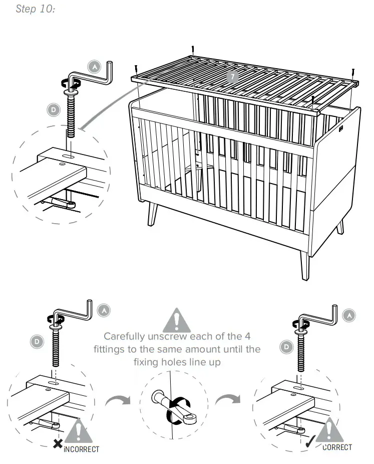 Silver Cross 32403301 Westport Cot Bed - Figure 8