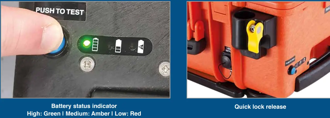 NightSearcher Solaris Duo LED Portable Rechargeable Floodlight - fig 1