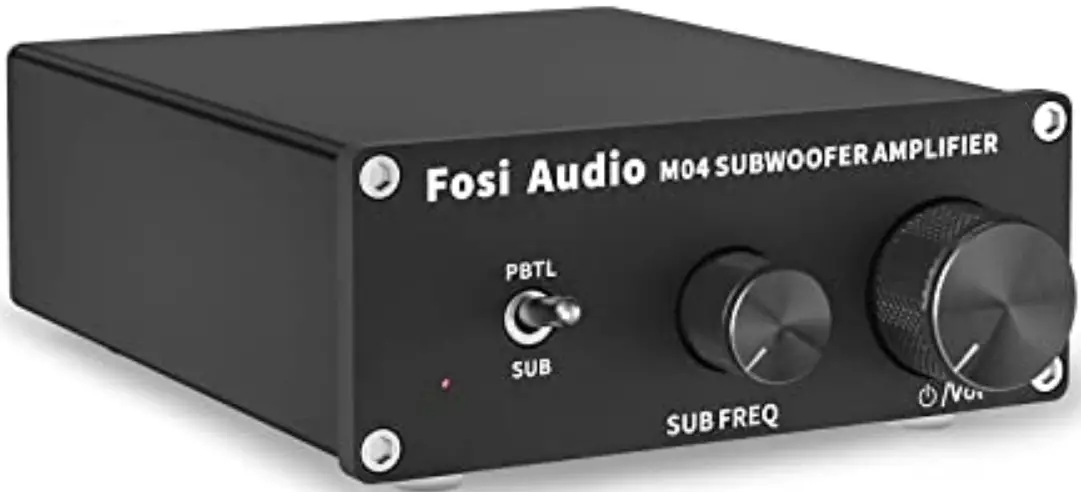 Fosi Audio M0-4 Class D Subwoofer Amplifier