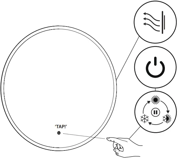 better bathrooms LEDGAL010 ø800 Round Backlit Colour Change LED Mirror-fig7