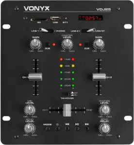 VONYX VDJ25 Mixer Amplifire BT