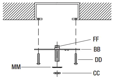 HOME DECORATORS COLLECTION HD 1145MB 3 Light Chandelier - Box2