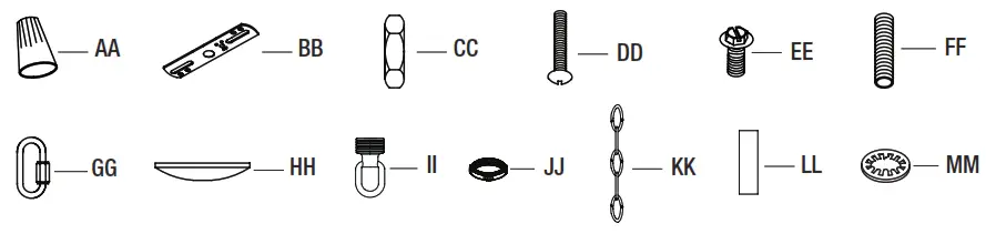 HOME DECORATORS COLLECTION HD 1145MB 3 Light Chandelier - fig 1