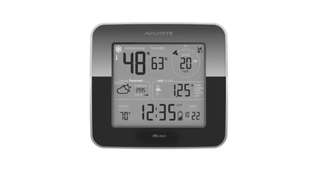Acurite 06106 Iris Weather Station With Mini Wireless Instruction Manual Acurite 06106 Iris Weather Station With Mini Wireless Instruction Manual