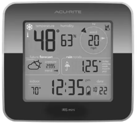 ACURITE 06106 Iris Weather Station with Mini Wireless
