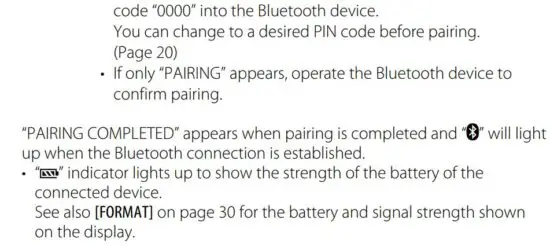 FIG 38 Pair and connect a Bluetooth device for the first time