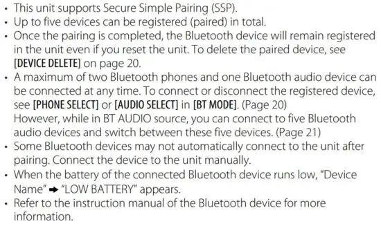 FIG 39 Pair and connect a Bluetooth device for the first time