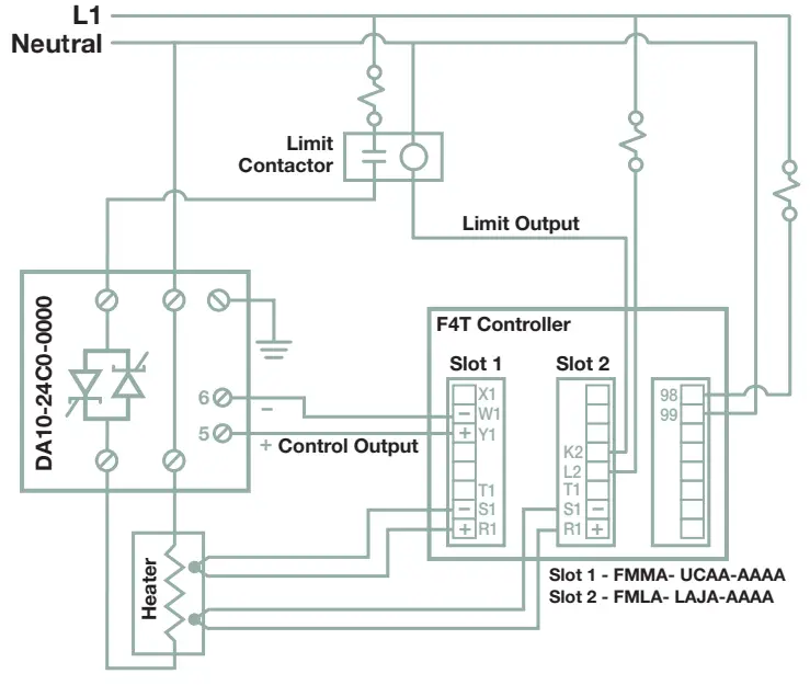WATLOW F4T Process Controller fig