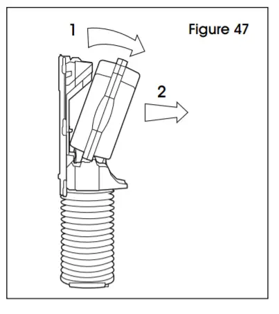 ULINE H-3838 Fendall 2000 Eyewash Station - emptiying8