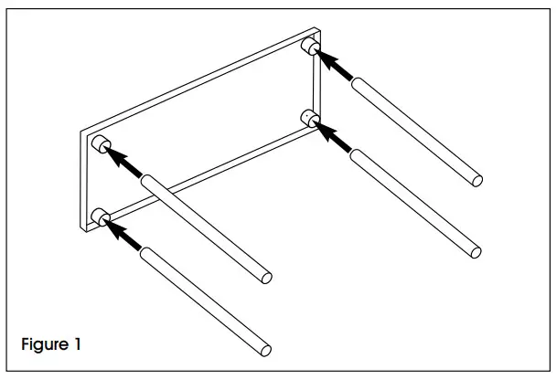 ULINE Stainless Steel Overshelf - 3