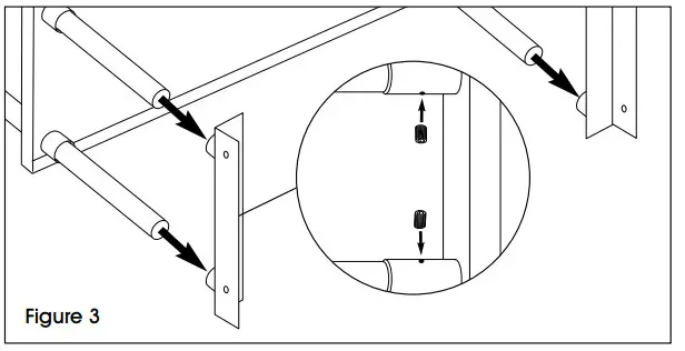 ULINE Stainless Steel Overshelf - 5