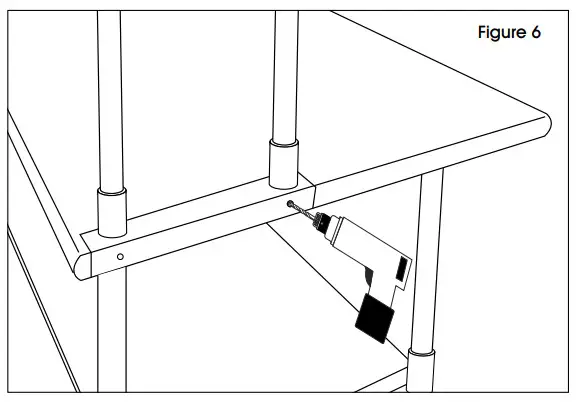 ULINE Stainless Steel Overshelf - 9