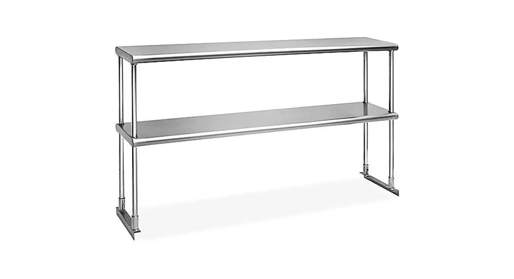 Uline Stainless Steel Overshelf Instructions