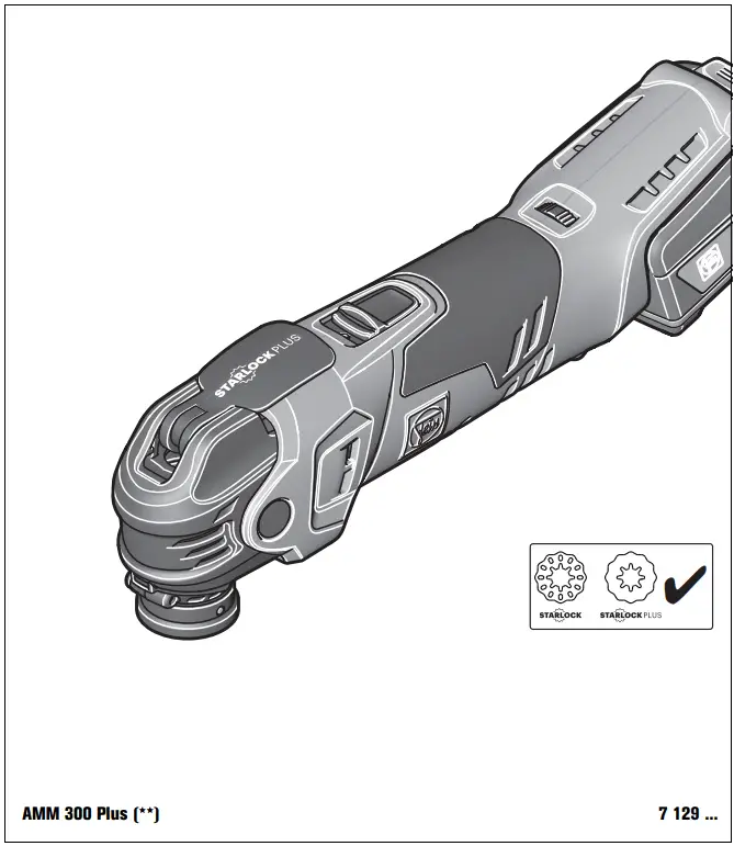Fein DCH735 Cordless Combined Hammer fig 1