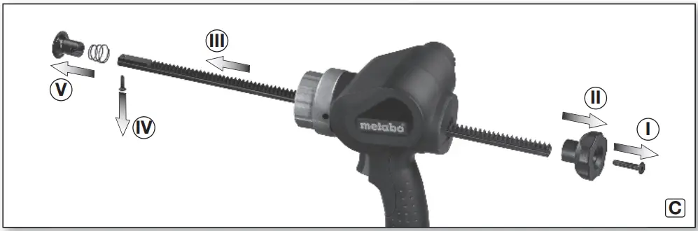 metabo PowerMaxx KP Glue Gun-fig4