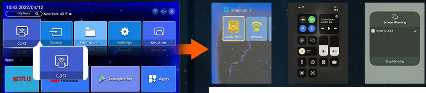Xgody-X1-native-1080P-smart-Projector-FIG-1