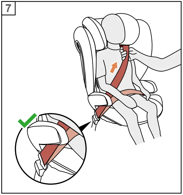 Adjusting the headrest