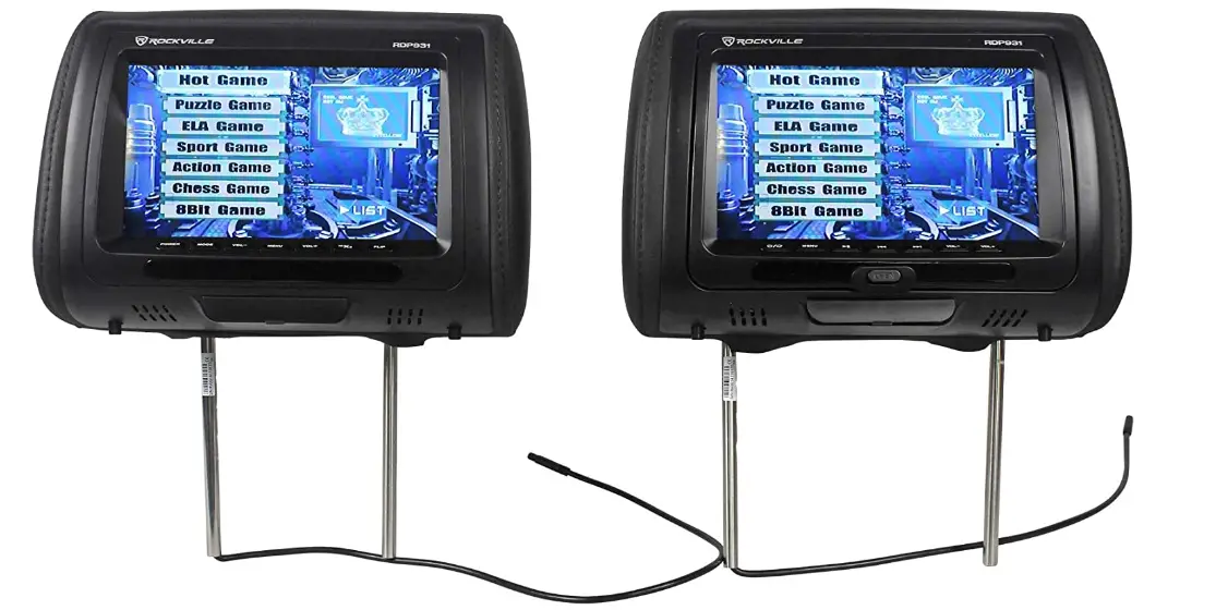 Rockville Car Audio Mobile Video~Headrest Monitors-PRODUCT