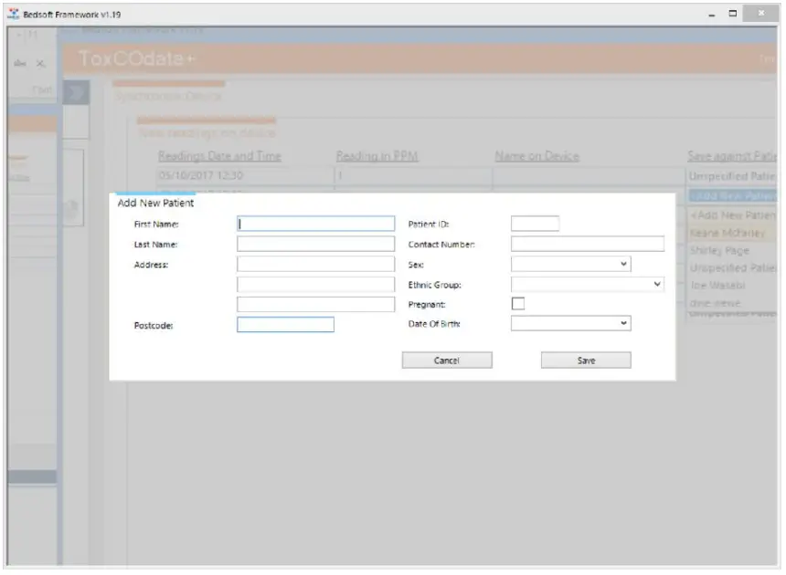 coVita ToxCOdata Software - 4
