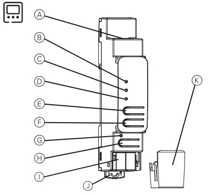 Schneider Electric MTN6500-0103 SpaceLogic KNX IP Router DIN Rail - 1