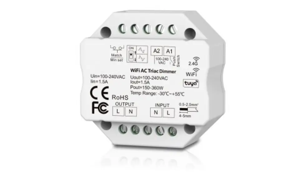 Homcloud Sk-s1bd Wifi And Rf Ac Triac Dimmer User Manual
