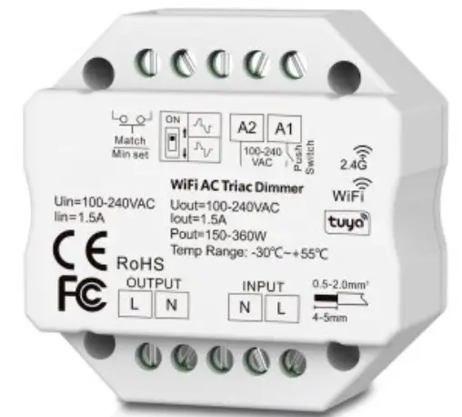 HOMCLOUD-SK-S1BD-WiFi-and-RF-AC-Triac-Dimmer-product-image